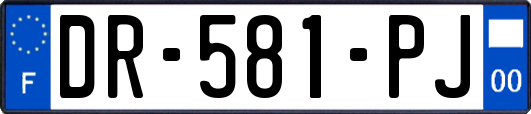 DR-581-PJ