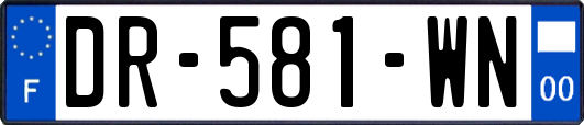 DR-581-WN