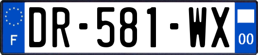 DR-581-WX