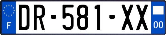 DR-581-XX