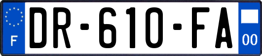DR-610-FA