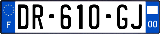 DR-610-GJ