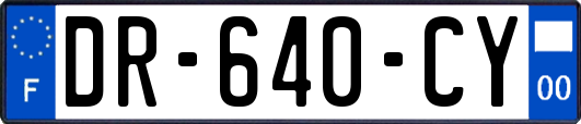 DR-640-CY