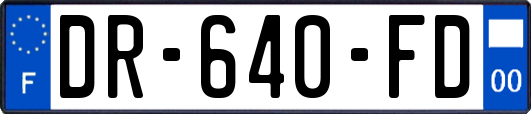 DR-640-FD