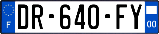 DR-640-FY