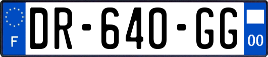 DR-640-GG