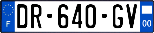 DR-640-GV