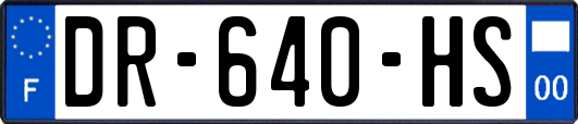 DR-640-HS