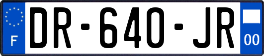 DR-640-JR