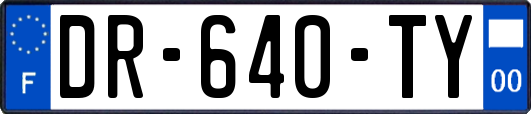 DR-640-TY