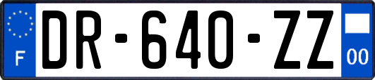 DR-640-ZZ