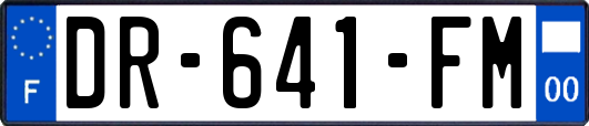 DR-641-FM