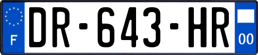 DR-643-HR