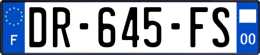 DR-645-FS
