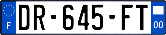 DR-645-FT