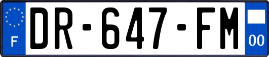 DR-647-FM