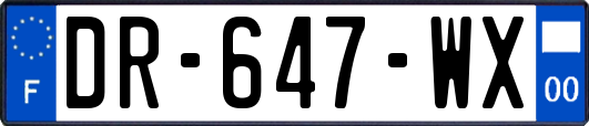 DR-647-WX