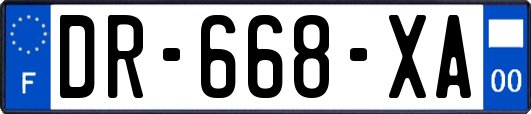 DR-668-XA