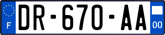 DR-670-AA