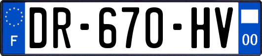 DR-670-HV