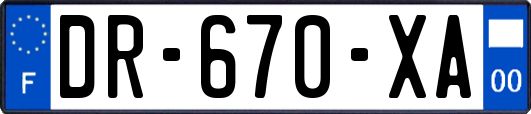 DR-670-XA