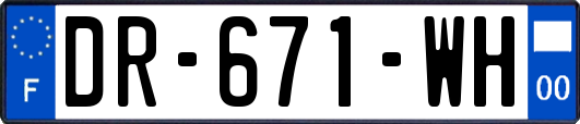 DR-671-WH