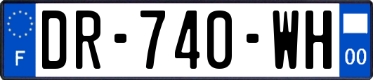 DR-740-WH