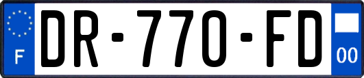 DR-770-FD