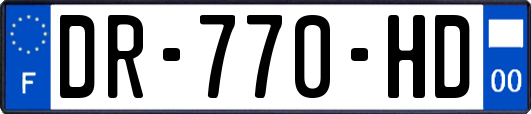 DR-770-HD