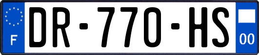 DR-770-HS