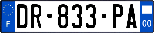 DR-833-PA