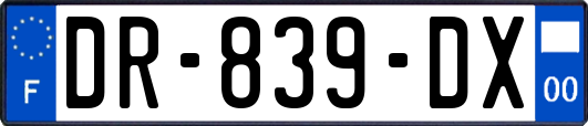 DR-839-DX