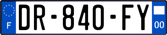 DR-840-FY