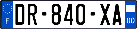 DR-840-XA