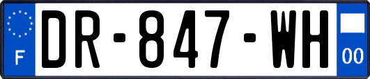 DR-847-WH