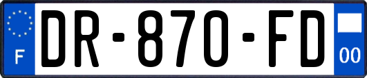 DR-870-FD
