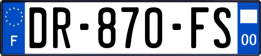 DR-870-FS
