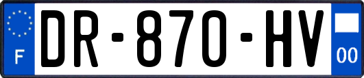 DR-870-HV