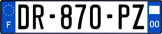 DR-870-PZ