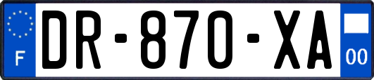 DR-870-XA