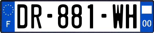 DR-881-WH