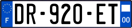 DR-920-ET