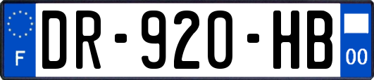 DR-920-HB