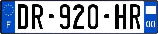 DR-920-HR