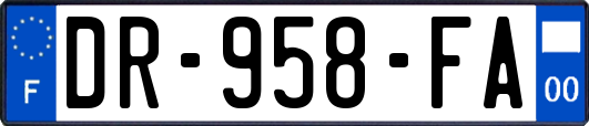 DR-958-FA
