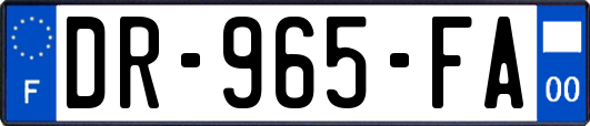 DR-965-FA