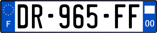 DR-965-FF