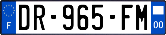 DR-965-FM