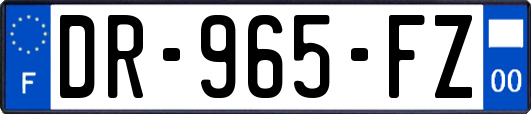 DR-965-FZ