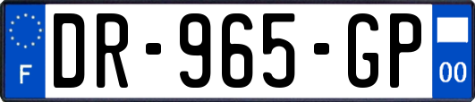 DR-965-GP